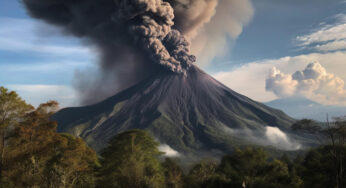 Erupsi Marapi Lontarkan Abu Setinggi 1.600 Meter
