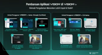 Vision+ Hadirkan QR Streaming TV, Transisi Makin Mudah