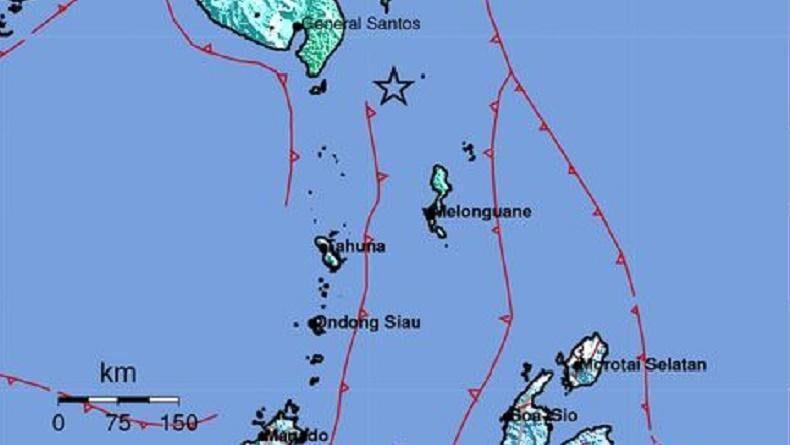 Gempa M6,4 Guncang Pulau Karatung Sulut, Warga Panik